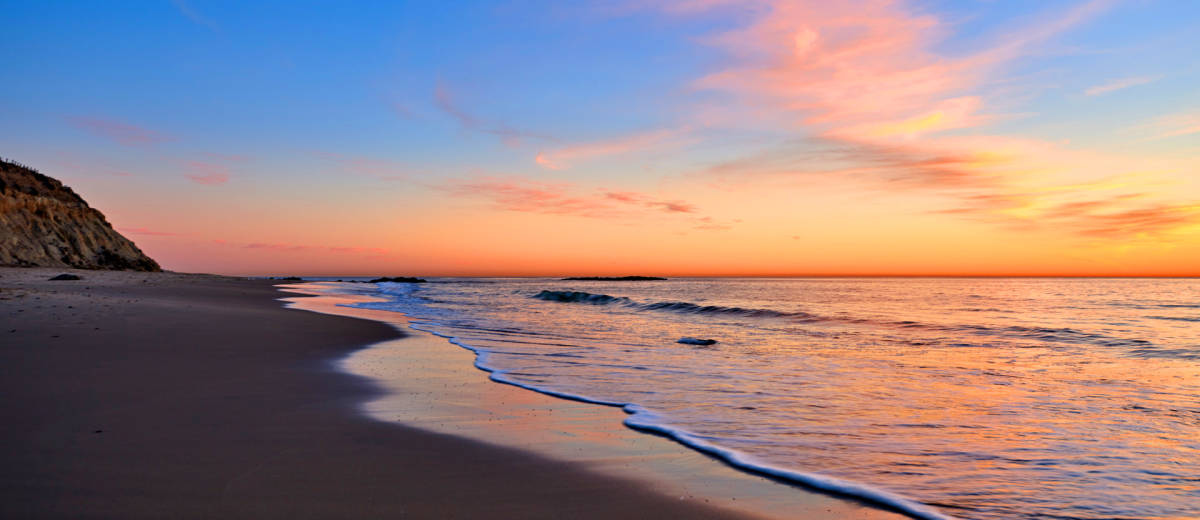 Sunset at Crystal Cove