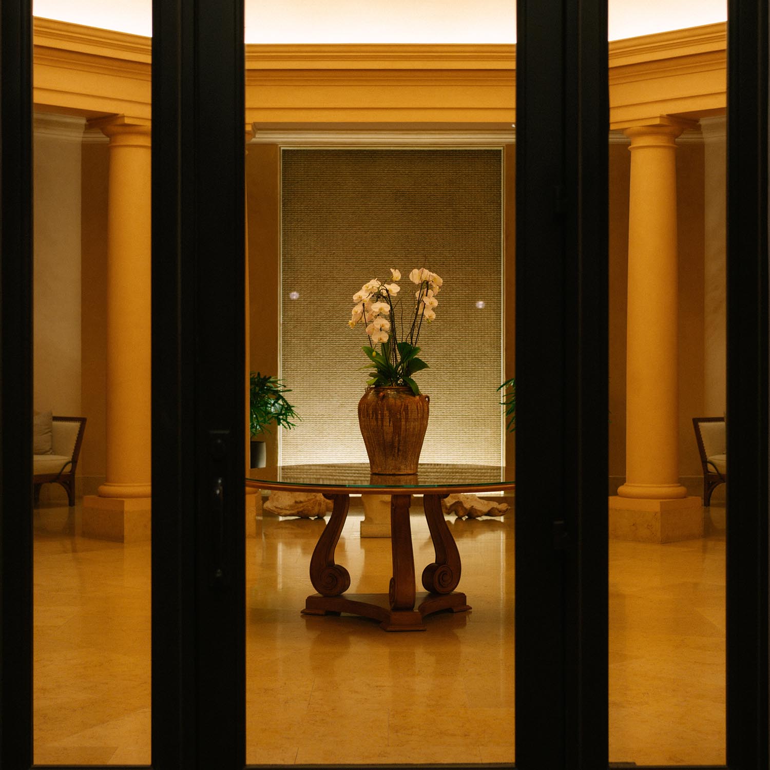 the spa arrival lobby