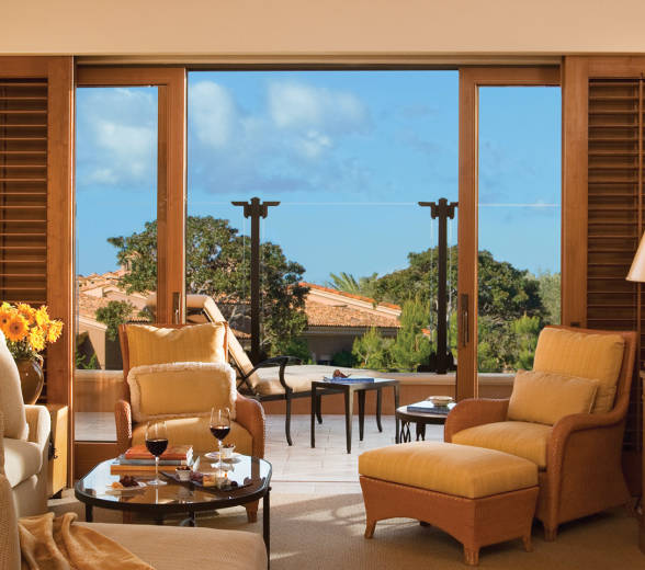 bungalow garden suite terrace view