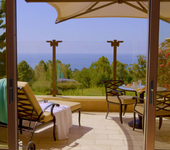 bungalow suite on terrace