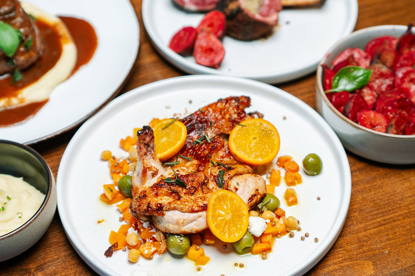 pelican grill rosemary half chicken