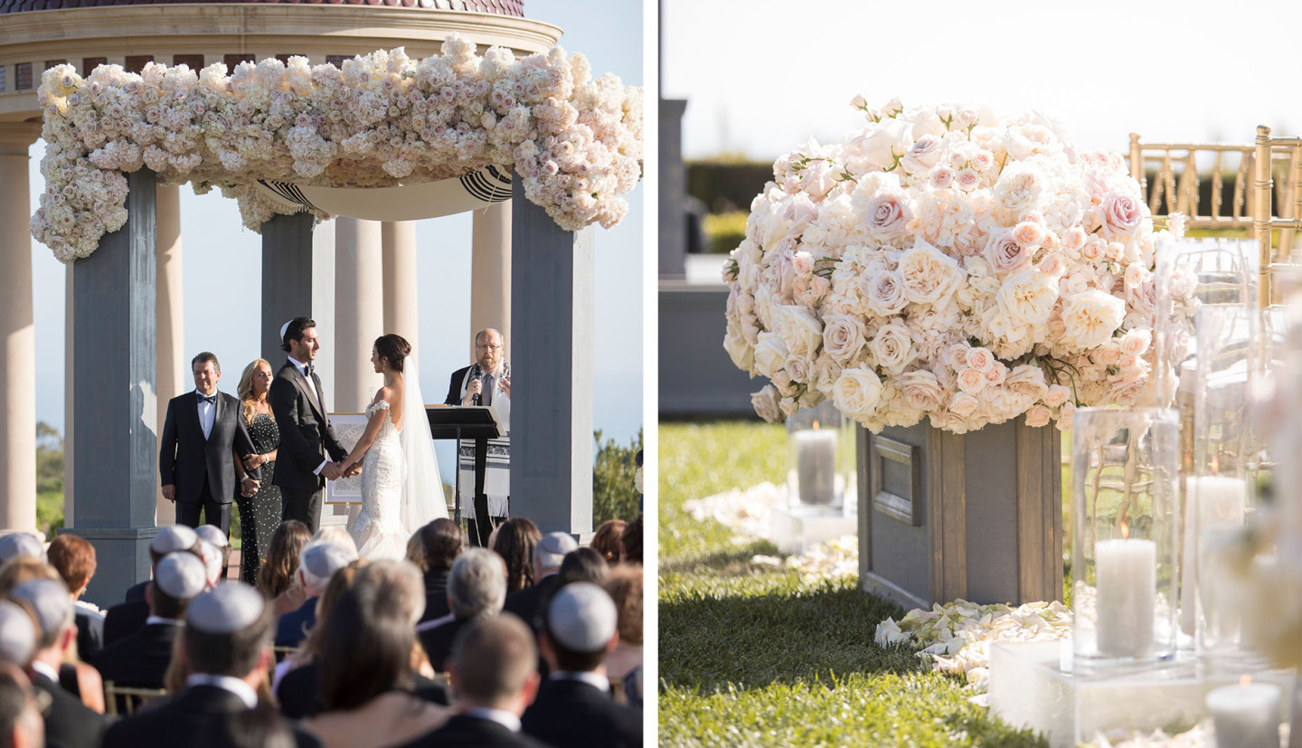 bloom box wedding floral ceremony decor