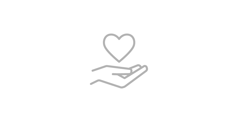 Villa Icon Heart Hand